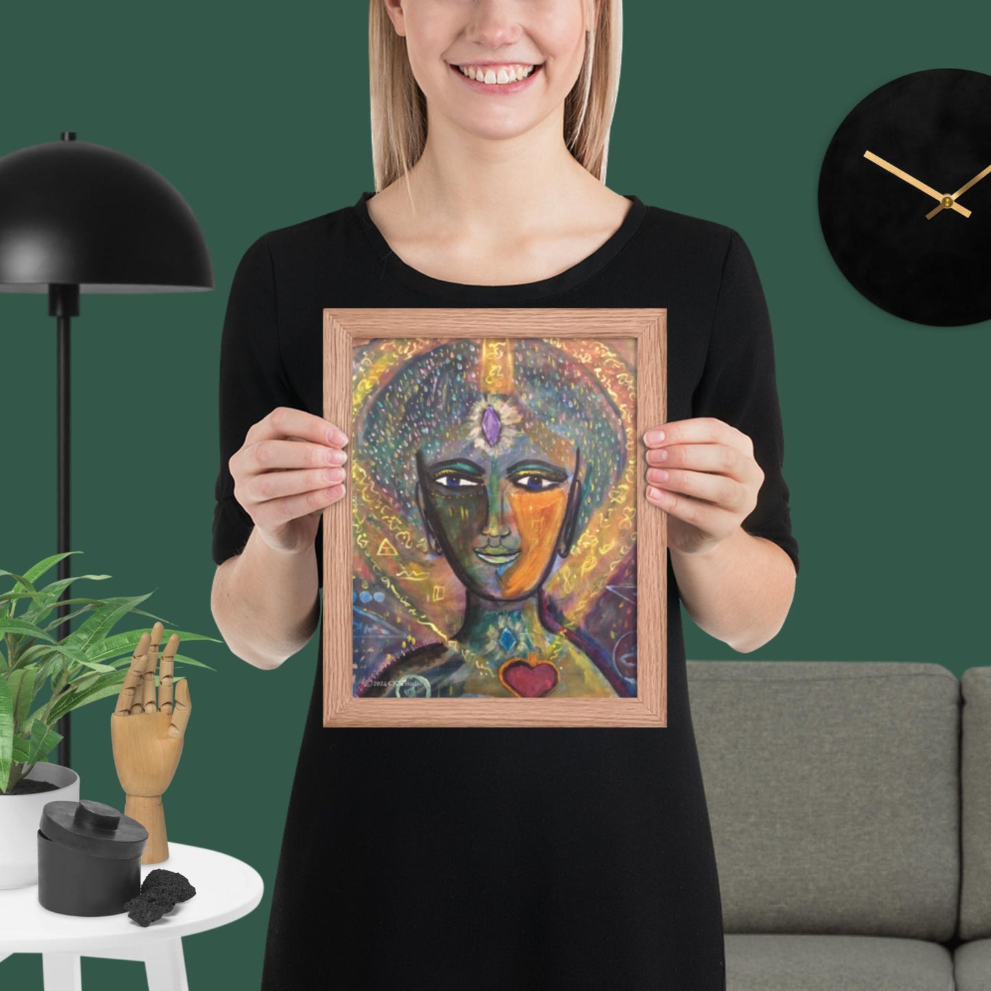 Wisdom - framed print