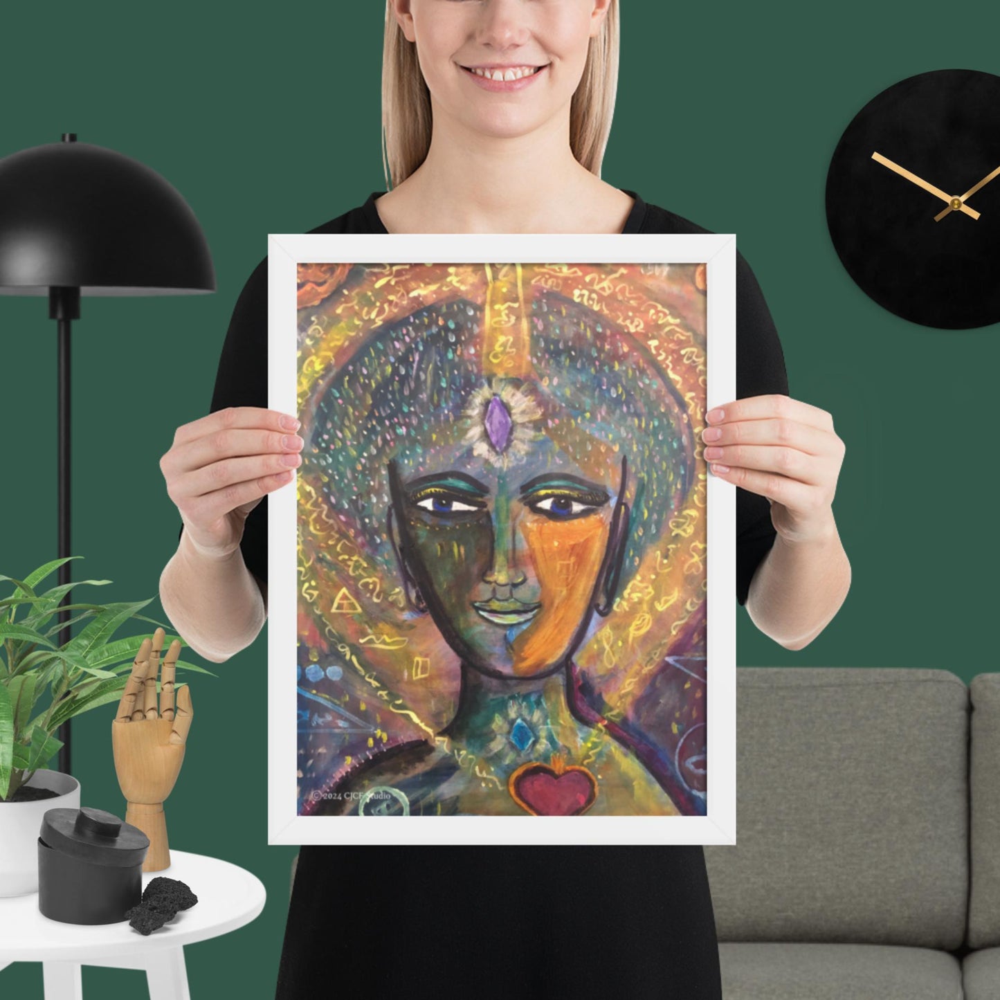 Wisdom - framed print