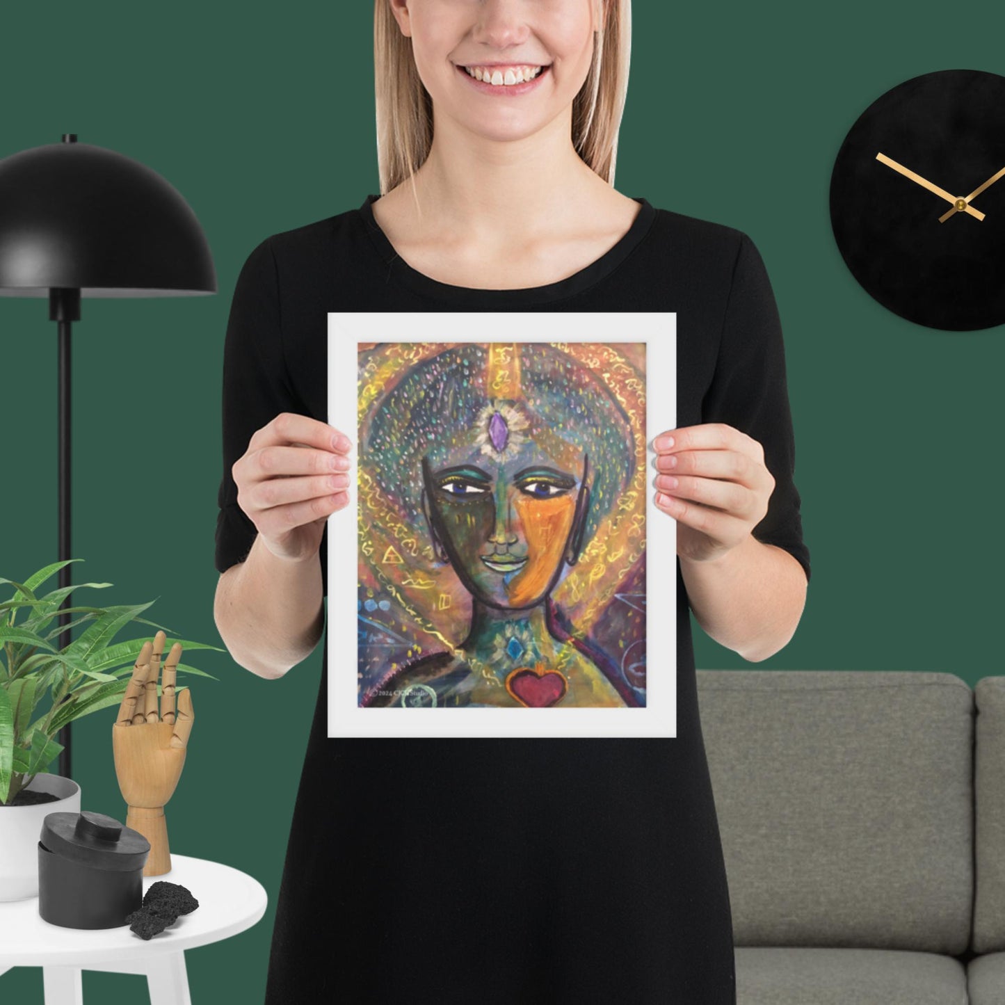 Wisdom - framed print