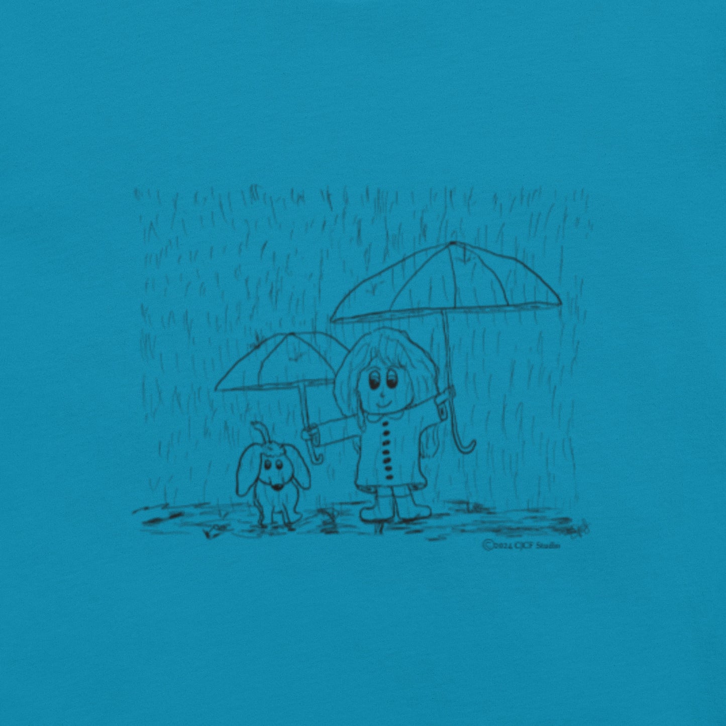 In the Rain - Unisex t-shirt