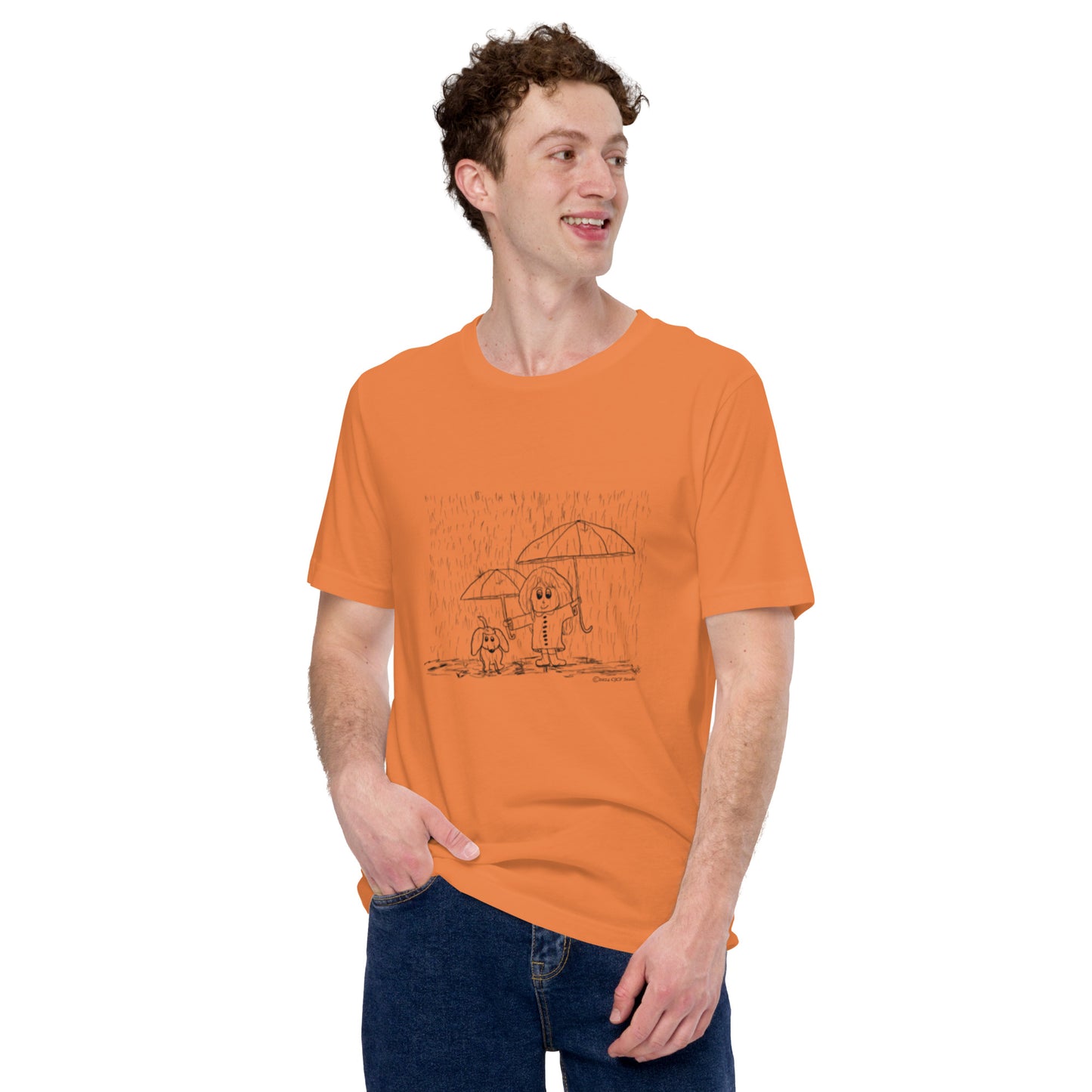 In the Rain - Unisex t-shirt