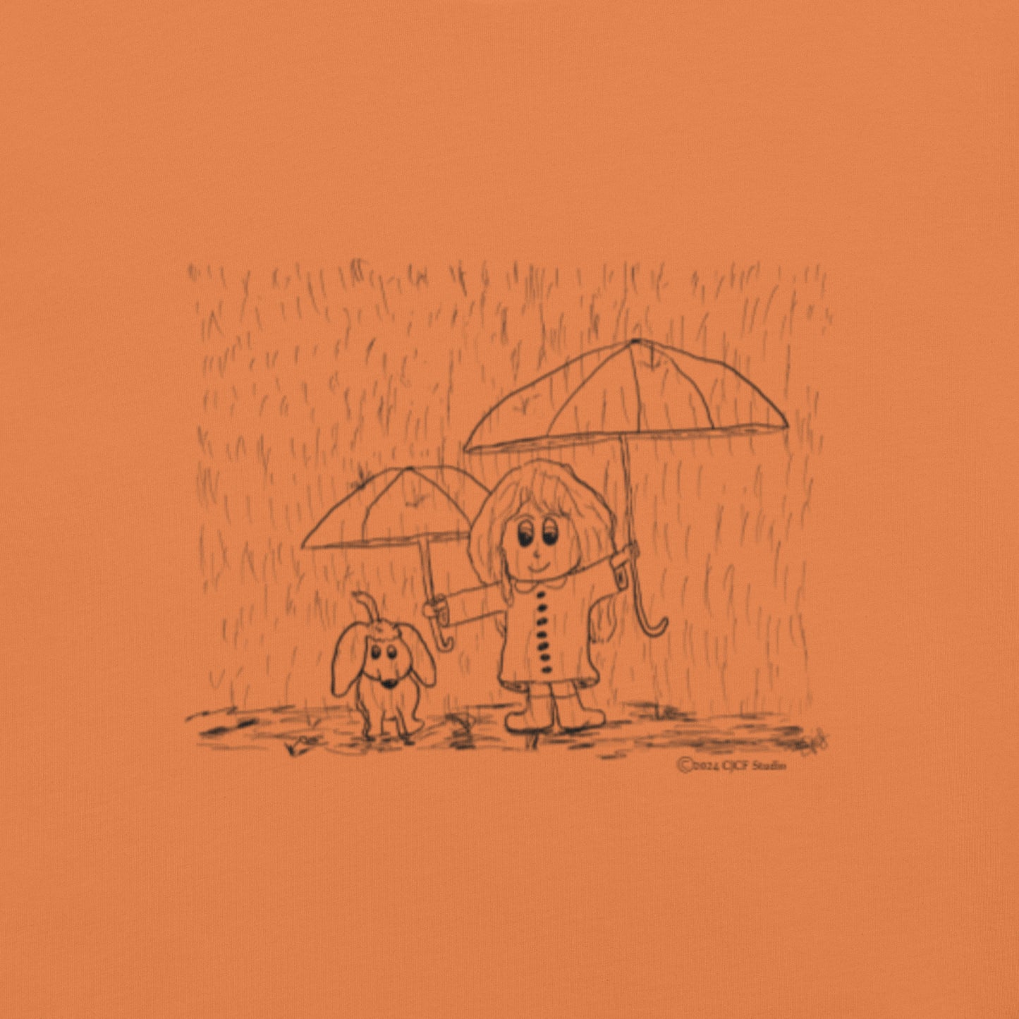 In the Rain - Unisex t-shirt