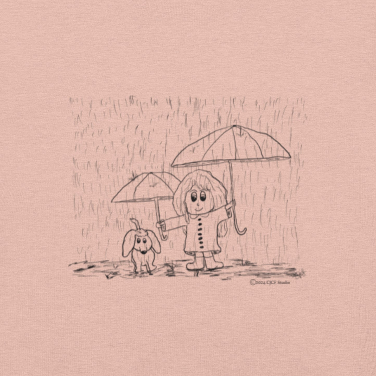 In the Rain - Unisex t-shirt