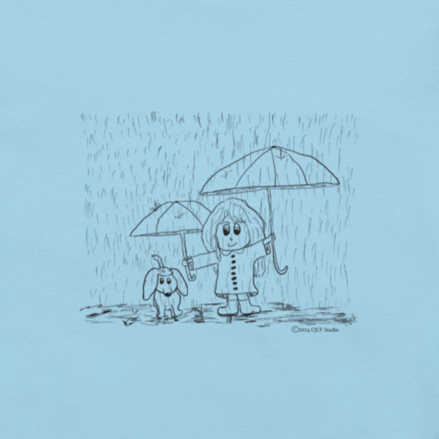 In the Rain - Unisex t-shirt