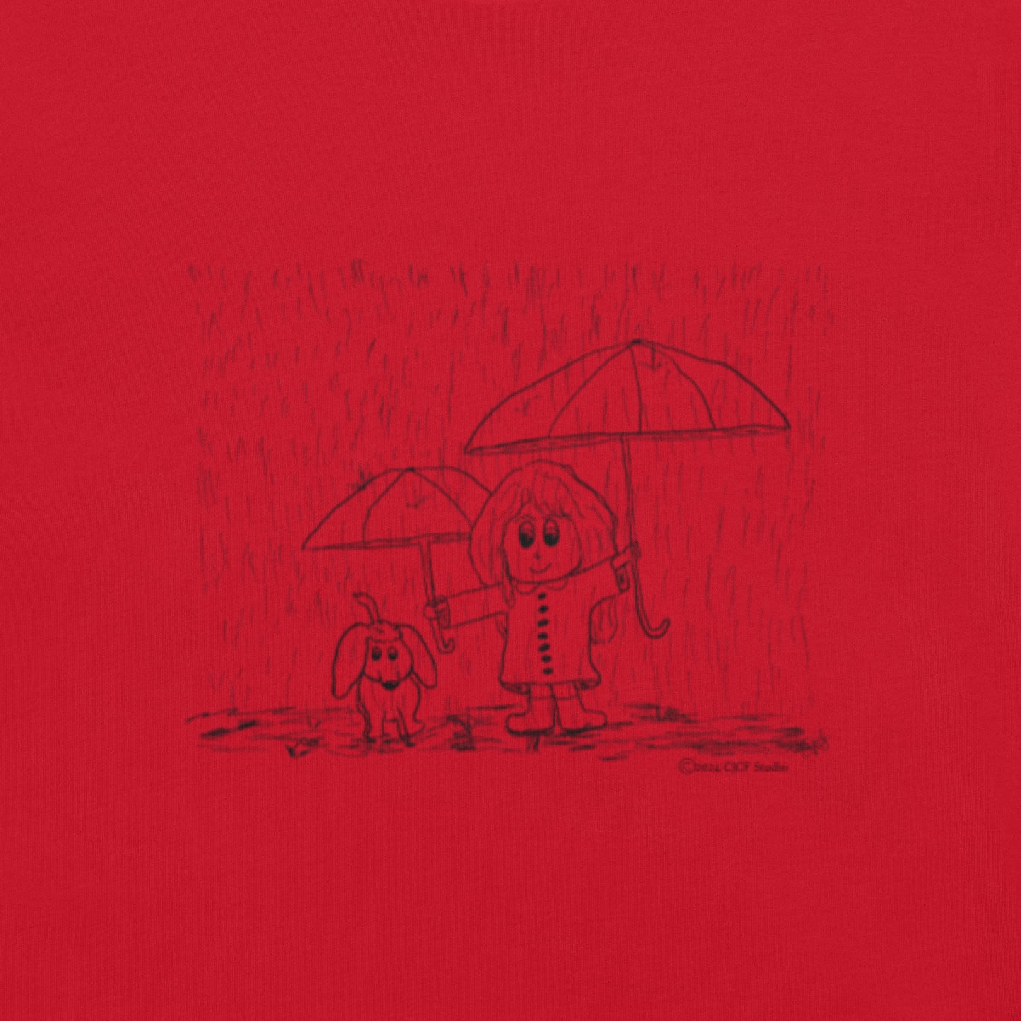 In the Rain - Unisex t-shirt